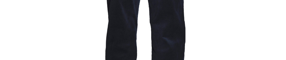 Вельветовые джинсы синего цвета, классическая модель 842