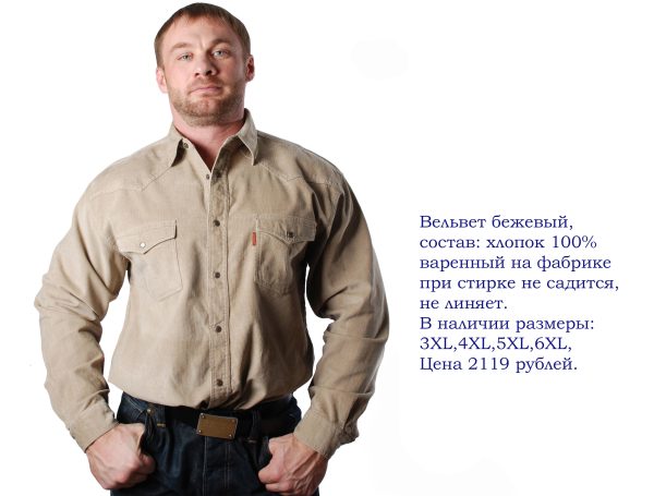 Рубашки-больших-размеров-длинным-рукавом -купить-оптом-Москве-или-заказать -отличного-качества,хлопок, большой-выбор-вельветовых-рубашек, джинсовых-рубашек,клетка,полоска,однотонные-модели-мужских-рубашек